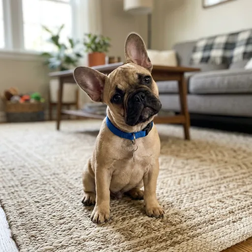 Photo of a French bulldog before it became a zombie dog